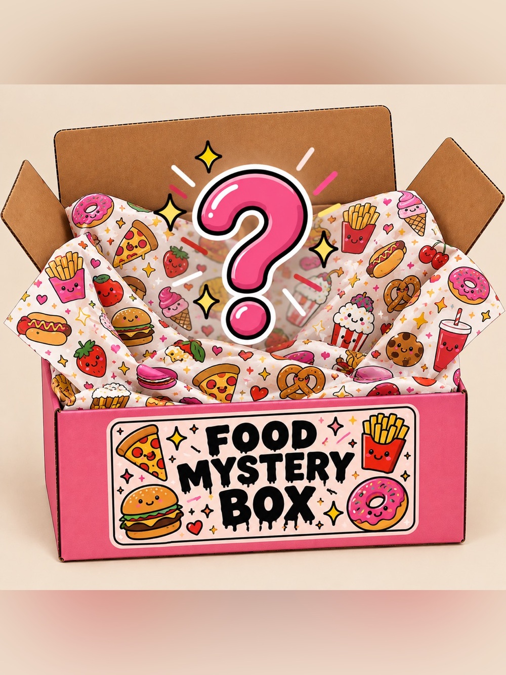 🍓Snack Attack Bundle🍓 Food Inspired Mystery Box — 6 Items — Handmade